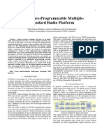 A Software-Programmable Multiple-Standard Radio Platform