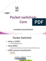 Packet Switched-Core: Provided By: Soroush Ghamari