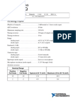 Ni Mydaq: Analog Input