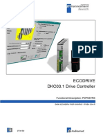 Ecodrive Function Description With Drivetop PDP03 - FKB1 PDF