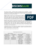 Robinsons Bank Corporation Profile