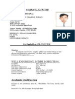 Mohammad Shahnawaz CV