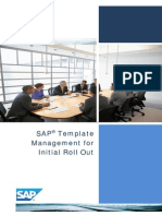 SAP Template Management For Initial Roll Out