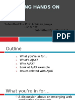 Getting Hands On AJAX-New