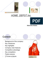 Home Depot Inc.