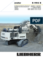 Liebherr R 996 B OEM Specs