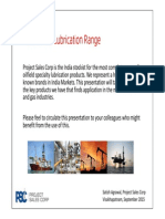 PSC Oilfield Lubrication Range