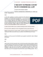 Balmes A Survey of Recent Supreme Court Decisions in Commercial Law