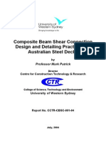 Bondek UWS CompositeBeam ShearConnection