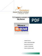 Pantaloon Retail India-E-Commerce Project On Big Bazaar