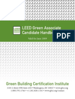 LEED Green Associate Candidate Handbook: Green Building Certification Institute