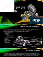 An Overview of Drivetrain