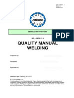 Sample of Welding Quality Manual