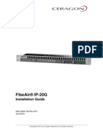 FibeAir IP20G Installation Guide Rev A.01