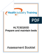 HLTCSD203D Prepare and Maintain Beds