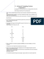 CIS 570 - Advanced Computing Systems Assignment 1: Objective