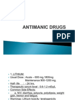 Antimanic Drugs