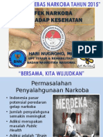 Materi 11 Efek Narkoba Pemaparan BNN