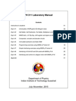 Lab Manual 8085 Microprocessor