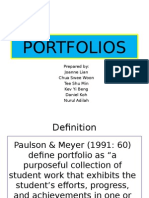 PORTFOLIO Alternative Assessment