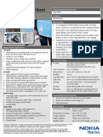 Nokia N73 Datasheet