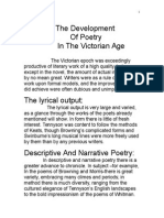 The Development of Poetry in The Victorian Age