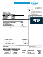 Statement Date: Sep 26, 2015 Billing Period Covering: Aug 27, 2015 - Sep 26, 2015