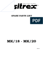 MK18-20 Sparelist