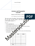 Final Exam Antenna 2005