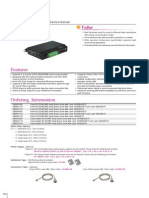 EtherWAN SE6304-00B Data Sheet