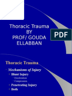 Thoracic Trauma BY Prof/ Gouda Ellabban