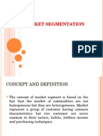 Market Segmentation