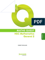 MATHS QUEST HSC Mathematics General 2 (4th Edition)