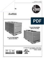 Rheem Commercial R-410 15 and 20 Ton