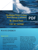 Oscillating Wave Energy Converter