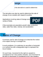 Rate of Change