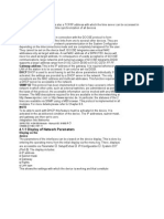 4.1.1 Display of Network Parameters: Integration Into Networks