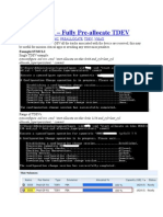 EMC VMAX - Fully Pre-Allocate Tdev