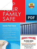 Keep Your Family Safe: Aussie Pool Fence