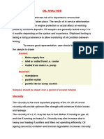 Oil Analysis