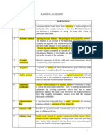 Banking Glossary 2011