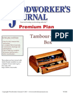 Tambour Topped Box