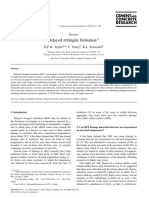 Delayed Ettringite Formation (DEF)