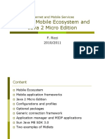 2 - The Mobile Ecosystem and Java 2 Micro Edition