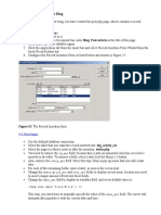 Posting An Article in The Blog: Figure 23. The Record Insertion Form