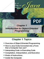 Introduction To Object-Oriented Programming