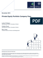 Private Equity Portfolio Company Fees