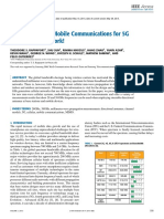 MmWave Mobile Communications For 5G