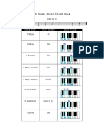 My Sheet Music Chord Book: Chord Name Chord Symbol Chord Picture