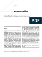 Radial Neck Fractures in Children